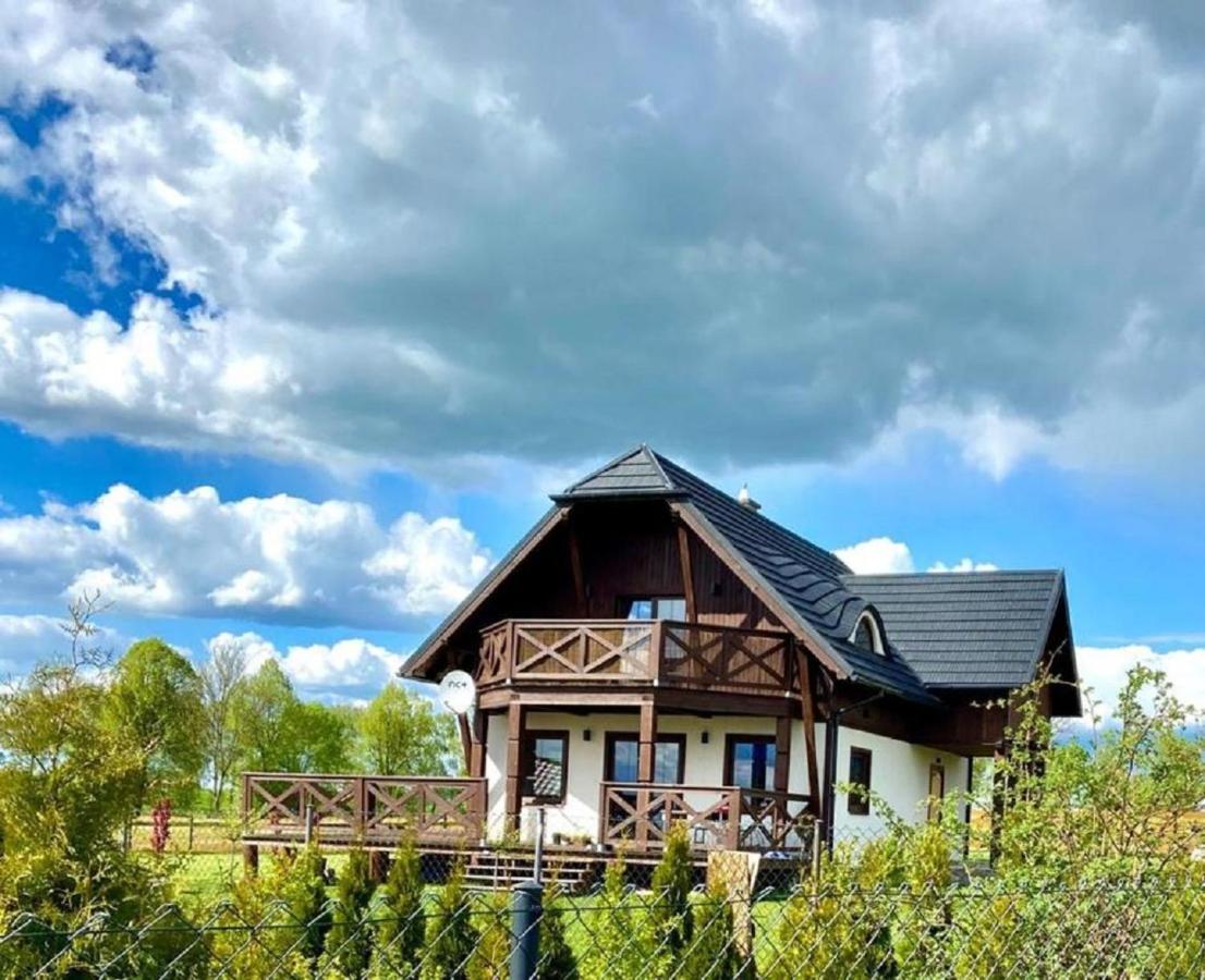 Mazurska Osada Nad Jeziorem Orzysz Skomack Wielki Bagian luar foto