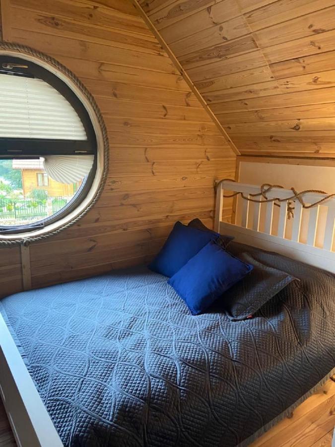 Mazurska Osada Nad Jeziorem Orzysz Skomack Wielki Bagian luar foto