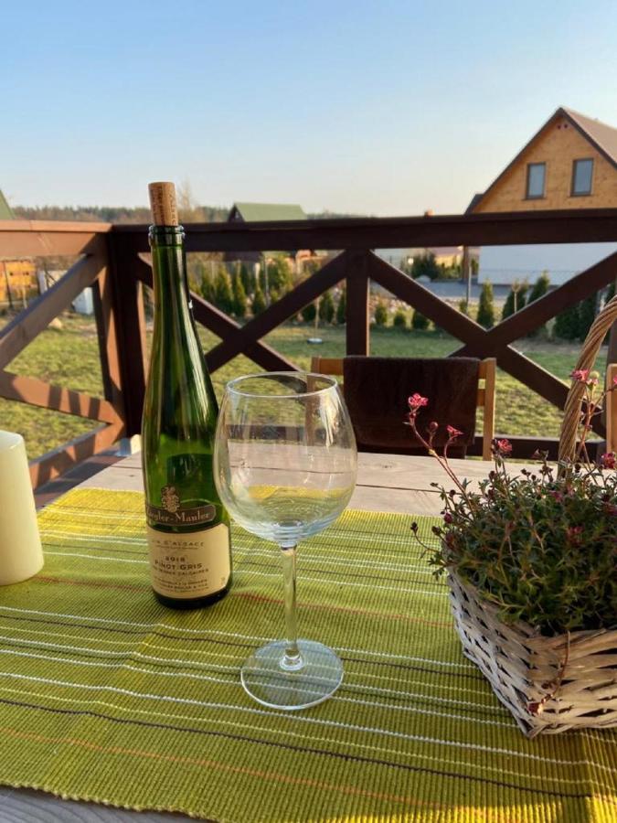 Mazurska Osada Nad Jeziorem Orzysz Skomack Wielki Bagian luar foto
